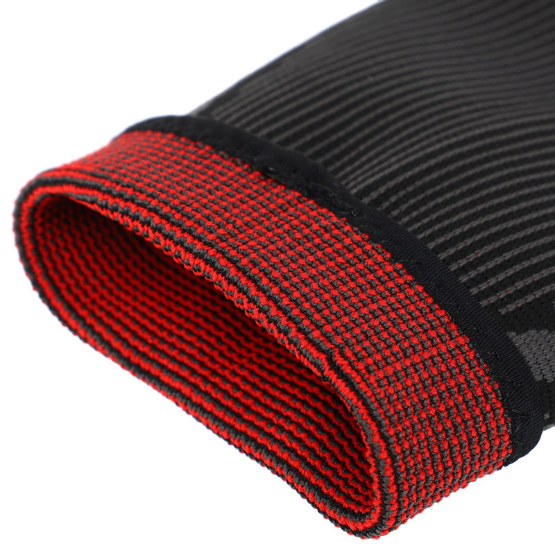 Бандаж еластичний подовжений компресійний на гомілку і коліно Knee compression sleeve SIBOTE ST-7218 1шт