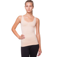 Майка стягуюча коригуюча з ефектом пуш-ап Sibote Thin vest ST-9161 S-3XL кольори в асортименті