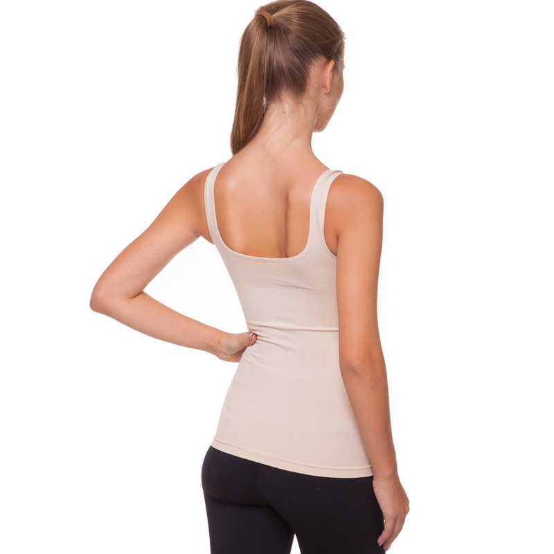 Майка стягуюча коригуюча з ефектом пуш-ап Sibote Thin vest ST-9161 S-3XL кольори в асортименті