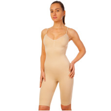 Комбідрес стягуючий коригуючий з ефектом пуш-ап SP-Sport Control Bodysuit ST-9163 розмір S-3XL тілесний