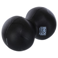 М'яч масажний подвійний для МФР та самомасажу Duoball BODY SCULPTURE SXBB-0122-B ø6,5см чорний