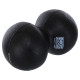 М'яч масажний подвійний для МФР та самомасажу Duoball BODY SCULPTURE SXBB-0122-B ø6,5см чорний