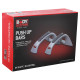 Упори для віджимань 2штуки BODY SCULPTURE SXBB-634-B PUSH-UP BAR чорний-сірий