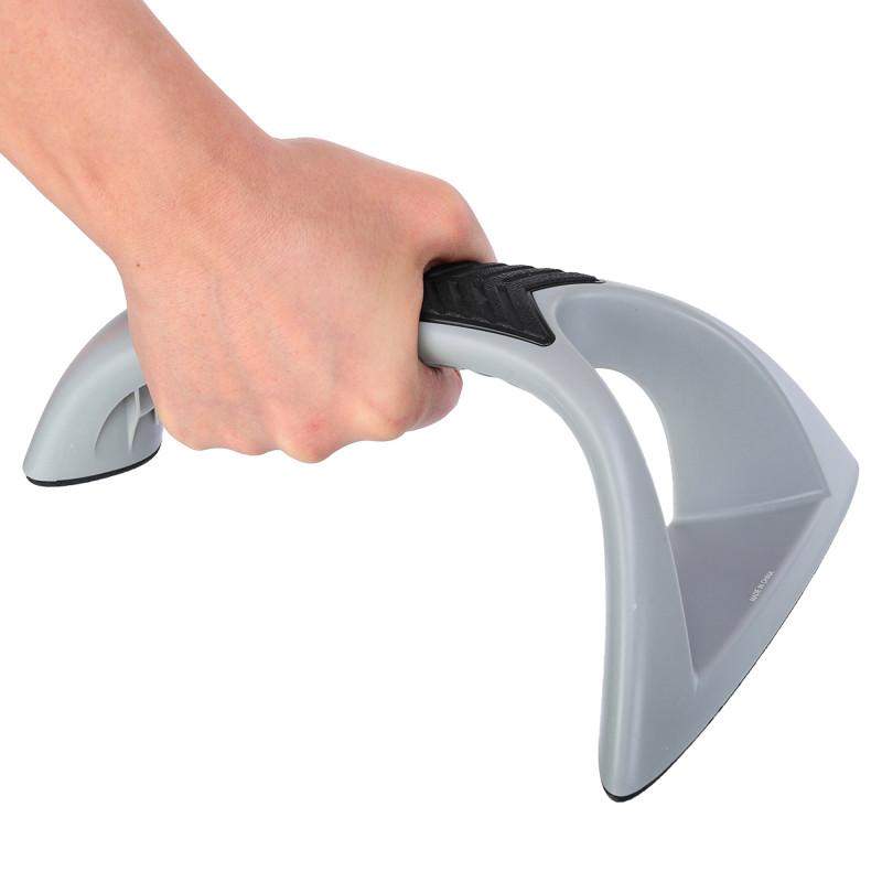 Упори для віджимань 2штуки BODY SCULPTURE SXBB-634-B PUSH-UP BAR чорний-сірий