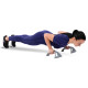 Упори для віджимань 2штуки BODY SCULPTURE SXBB-634-B PUSH-UP BAR чорний-сірий