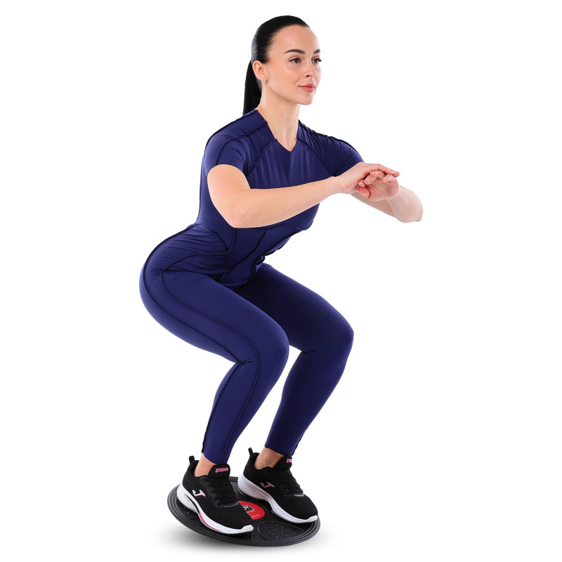 Диск балансувальний балансборд з регулюванням висоти BALANCE BOARD BODY SCULPTURE SXBB-6360-B ø40см чорний