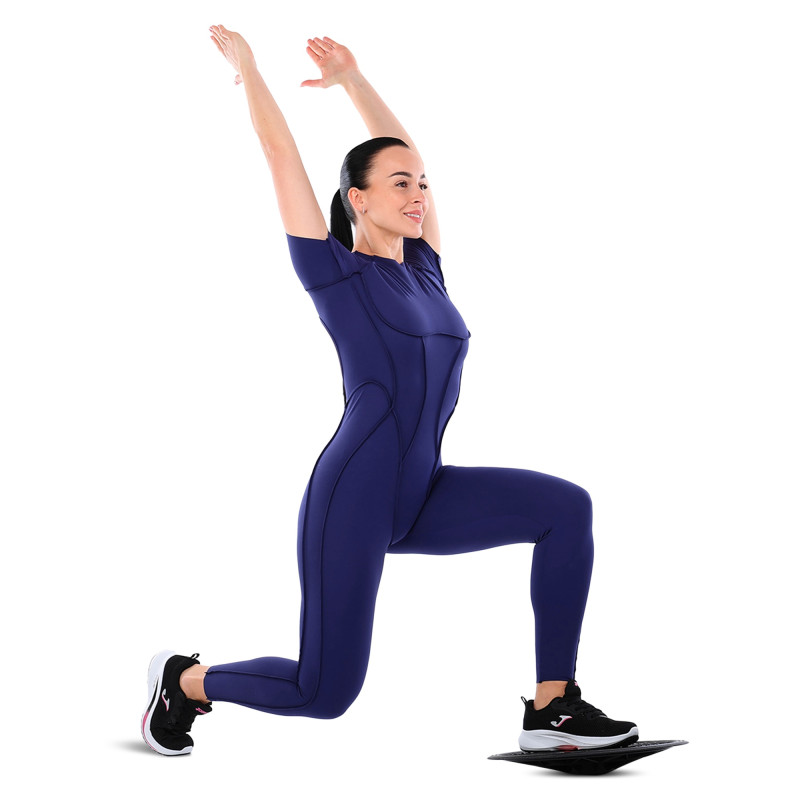 Диск балансувальний балансборд з регулюванням висоти BALANCE BOARD BODY SCULPTURE SXBB-6360-B ø40см чорний