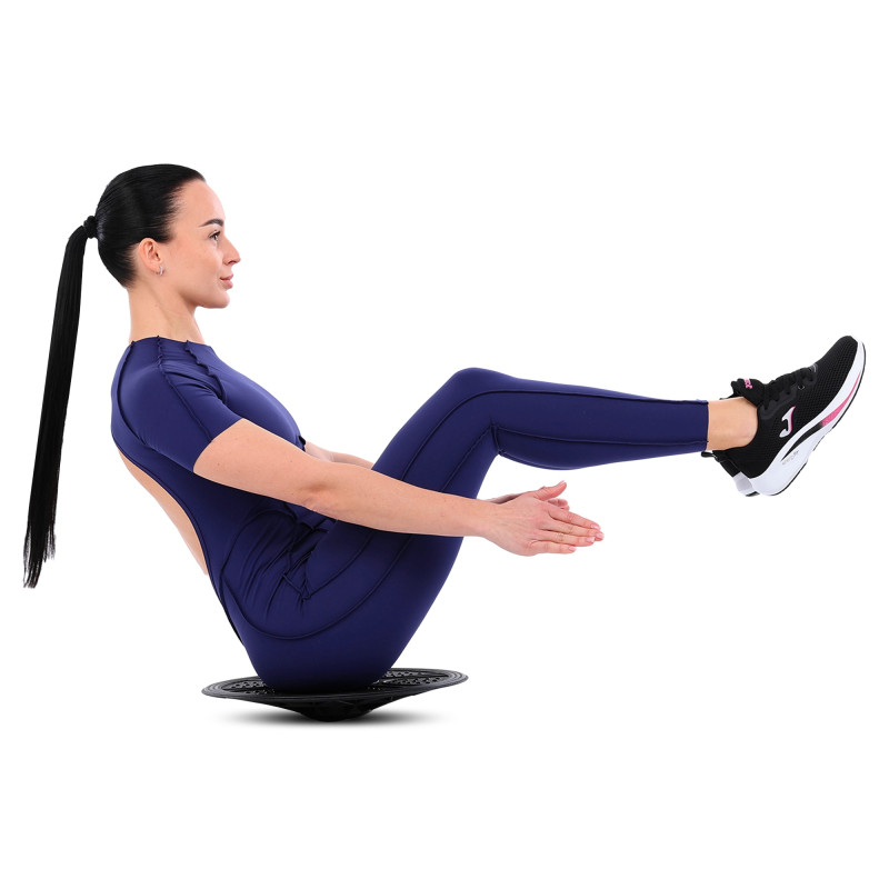 Диск балансувальний балансборд з регулюванням висоти BALANCE BOARD BODY SCULPTURE SXBB-6360-B ø40см чорний