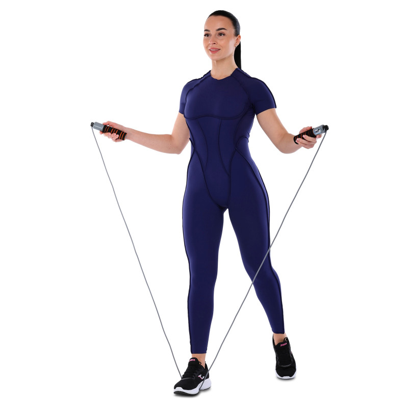 Скакалка з електронним лічильником BODY SCULPTURE SXBK-690EO-B 2,75м чорний-помаранчевий