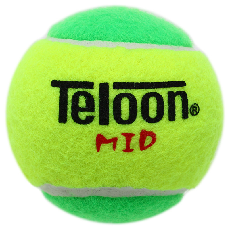 М'ячі для великого тенісу TELOON KIDS MID Stage-1 48шт зелений-салатовий