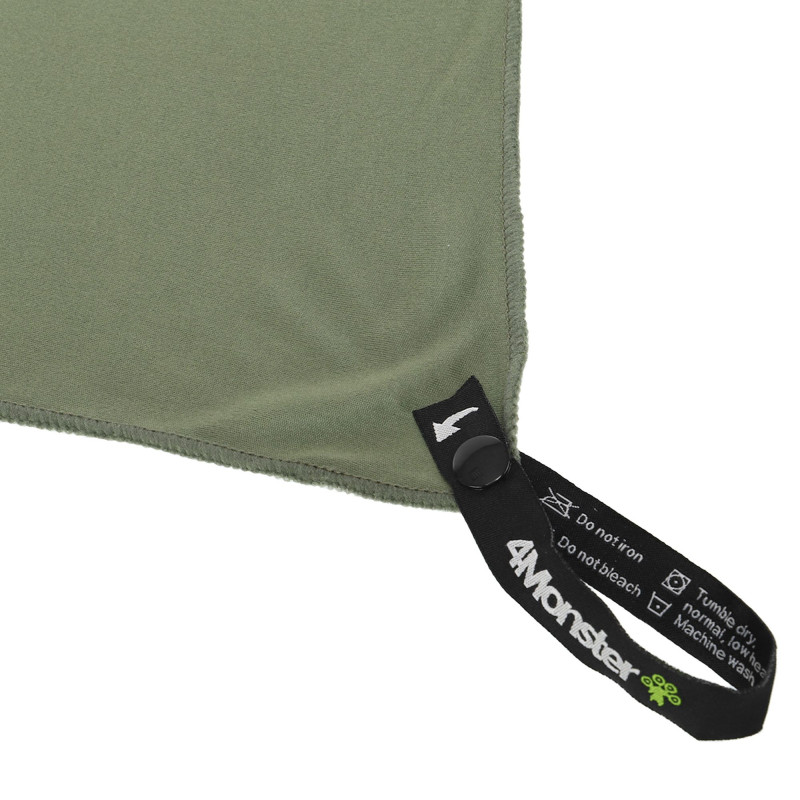 Рушник спортивний з мікрофібри в чохлі EVA CASE SPORTS TOWEL FRYFAST 4Monster T-EDT-80 40х80см кольори в асортименті