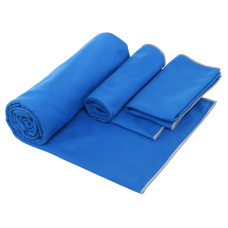 Комплект рушників для пляжу та басейну з мікрофібри BEACH TOWEL T-PPT 3шт кольори в асортименті