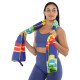 Рушник для пляжу та басейну з мікрофібри RAINDOW BEACH TOWEL T-RST 80х160см кольори в асортименті