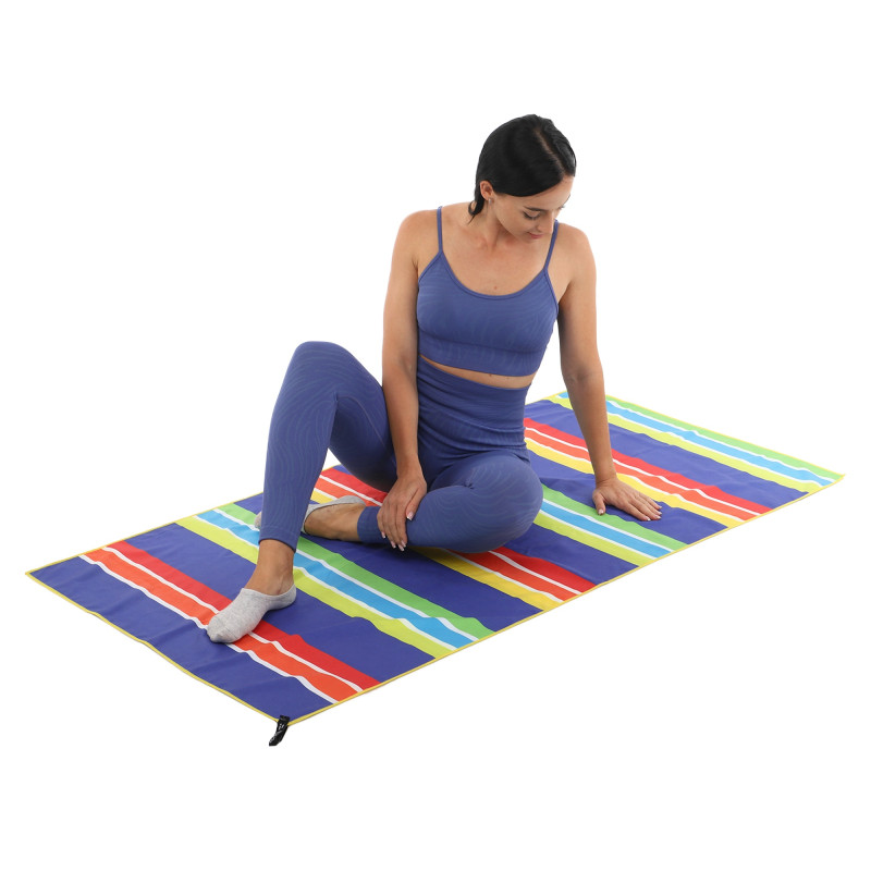 Рушник для пляжу та басейну з мікрофібри RAINDOW BEACH TOWEL T-RST 80х160см кольори в асортименті