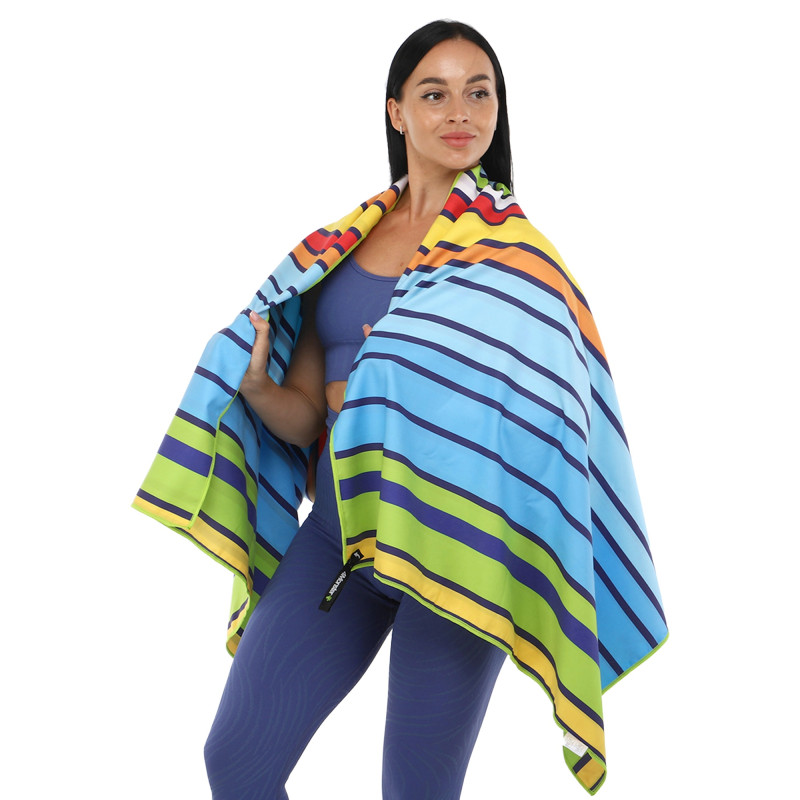 Рушник для пляжу та басейну з мікрофібри RAINDOW BEACH TOWEL T-RST 80х160см кольори в асортименті
