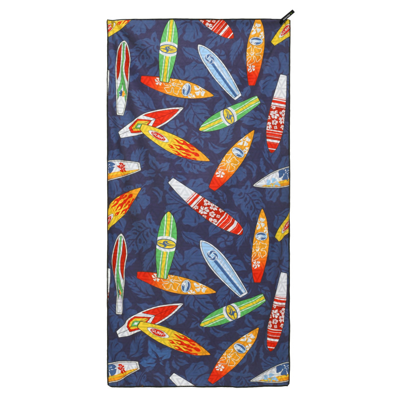 Рушник для пляжу та басейну з мікрофібри SURFBOARD BEACH TOWEL T-SBT 80х160см кольори в асортименті