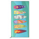 Рушник для пляжу та басейну з мікрофібри SURFBOARD BEACH TOWEL T-SBT 80х160см кольори в асортименті