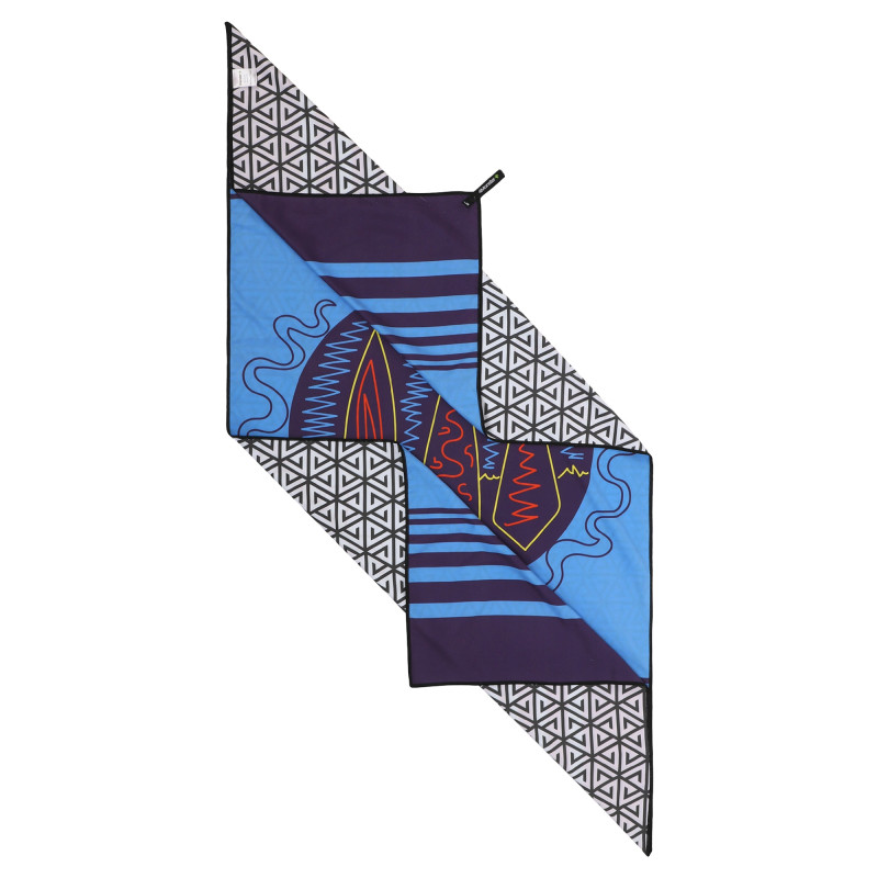 Рушник для пляжу та басейну з мікрофібри SURFBOARD BEACH TOWEL T-SBT 80х160см кольори в асортименті