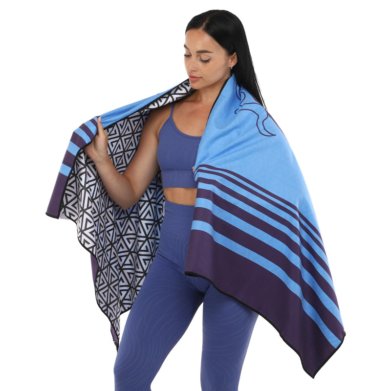 Рушник для пляжу та басейну з мікрофібри SURFBOARD BEACH TOWEL T-SBT 80х160см кольори в асортименті