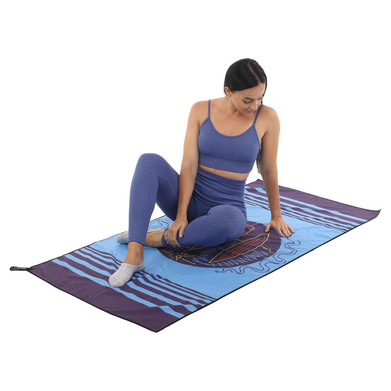 Рушник для пляжу та басейну з мікрофібри SURFBOARD BEACH TOWEL T-SBT 80х160см кольори в асортименті