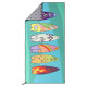 Рушник для пляжу та басейну з мікрофібри SURFBOARD BEACH TOWEL T-SBT 80х160см кольори в асортименті
