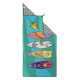 Рушник для пляжу та басейну з мікрофібри SURFBOARD BEACH TOWEL T-SBT 80х160см кольори в асортименті