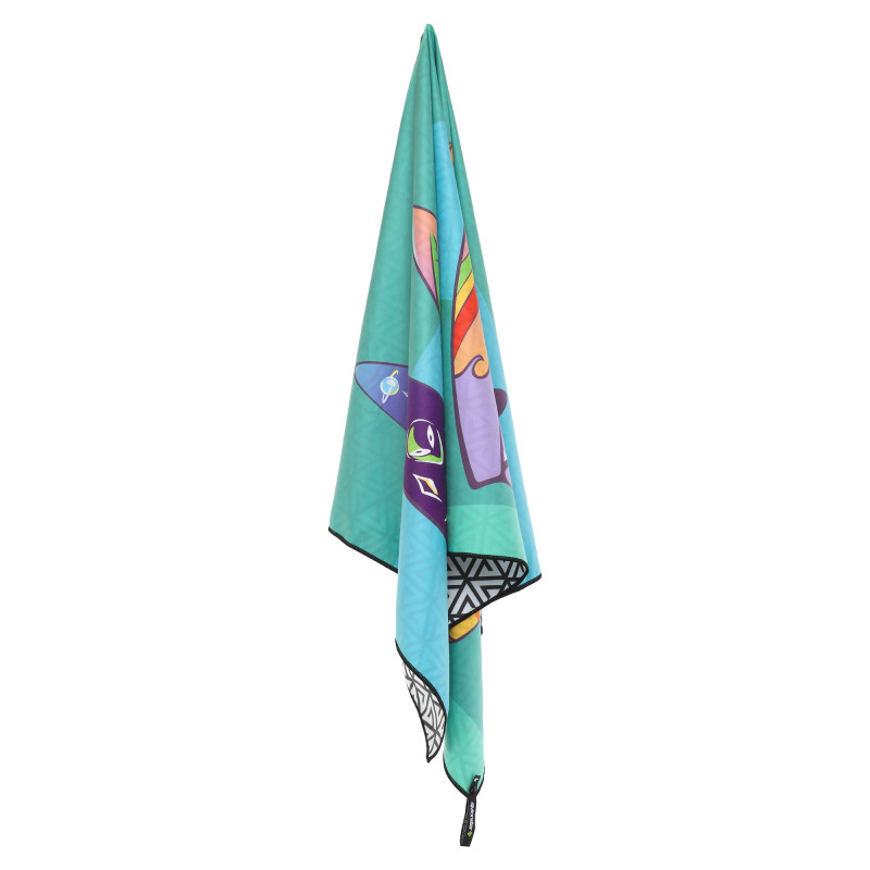 Рушник для пляжу та басейну з мікрофібри SURFBOARD BEACH TOWEL T-SBT 80х160см кольори в асортименті