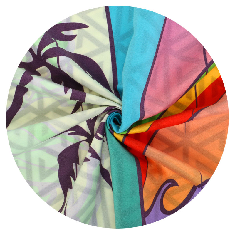 Рушник для пляжу та басейну з мікрофібри SURFBOARD BEACH TOWEL T-SBT 80х160см кольори в асортименті