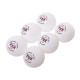 Набір м'ячів для настільного тенісу FOX 40+ 6star T006 6шт білий