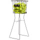 Кошик для тенісних м'ячів TENNIS BALL CART на 72 м'ячі TELOON T111-72 чорний