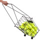 Кошик для тенісних м'ячів TENNIS BALL CART на 72 м'ячі TELOON T111-72 чорний