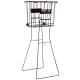 Кошик для тенісних м'ячів TENNIS BALL CART на 72 м'ячі TELOON T111-72 чорний