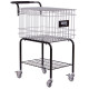 Кошик для тенісних м'ячів візок TENNIS BALL CART на 350 м'ячів TELOON T115-350 чорний-срібний