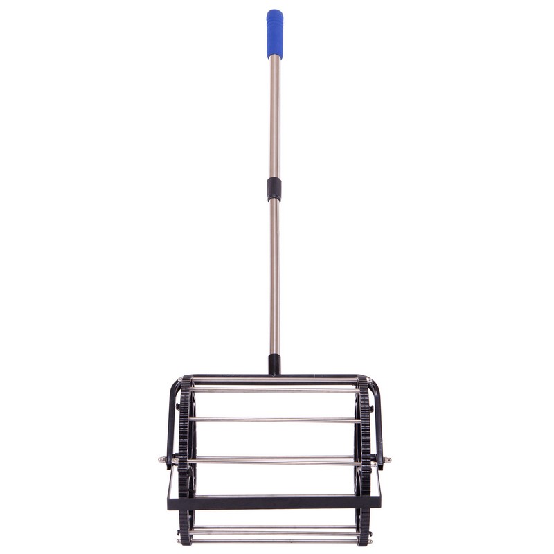 Машина-кошик для збору тенісних м'ячів TENNIS BALL CART на 60 м'ячів TELOON T115-60 чорний