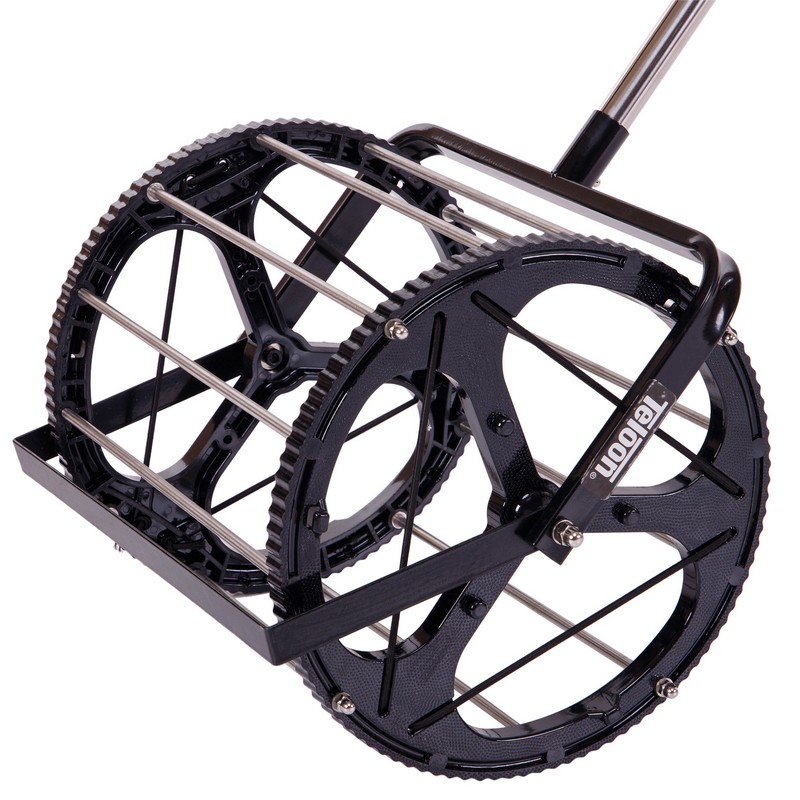 Машина-кошик для збору тенісних м'ячів TENNIS BALL CART на 60 м'ячів TELOON T115-60 чорний