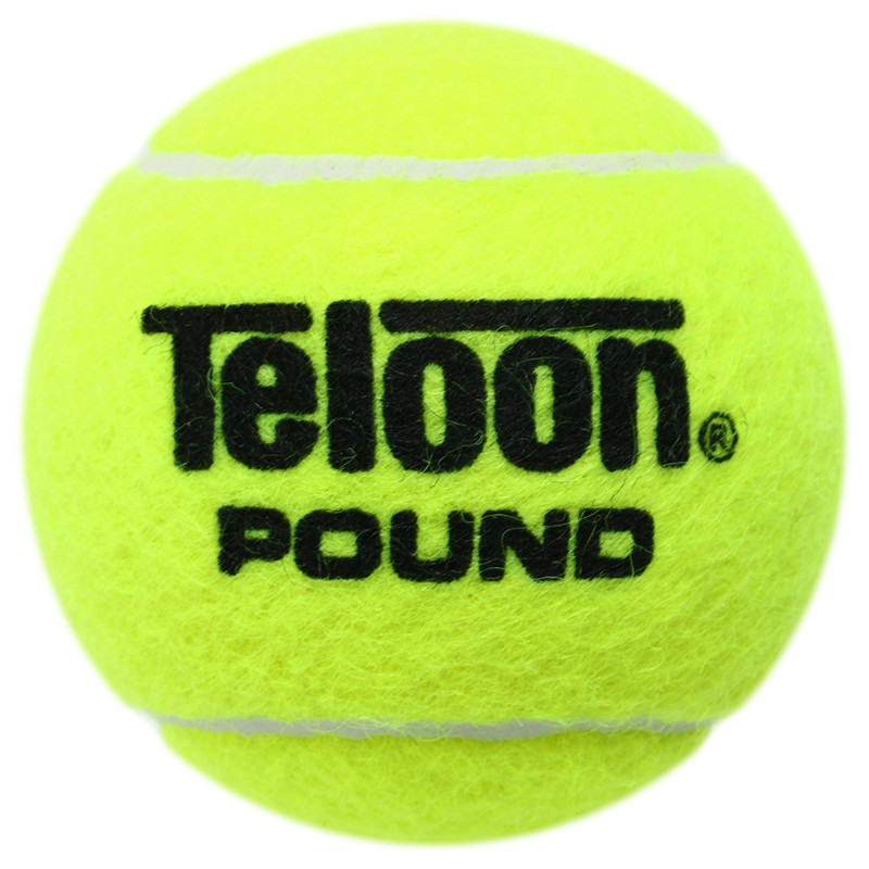 М'ячі для великого тенісу TELOON TOUR POUND T818-3 3шт салатовий