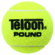 М'ячі для великого тенісу TELOON TOUR POUND T818-3 3шт салатовий