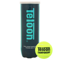 М'ячі для великого тенісу TELOON X-TOUR T878P3-T606P3 3шт салатовий