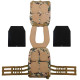Плитоноска жилет тактичний із системою швидкого скидання TACTICAL VEST Zelart TA-0900 10кг кольори в асортименті
