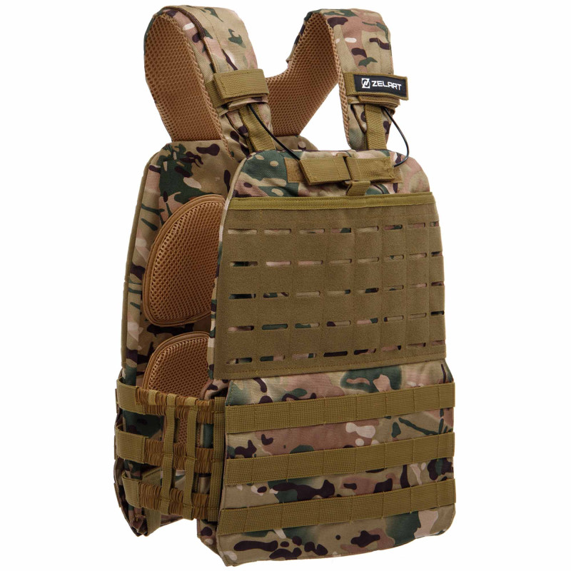 Плитоноска жилет тактичний із системою швидкого скидання TACTICAL VEST Zelart TA-0900 10кг кольори в асортименті