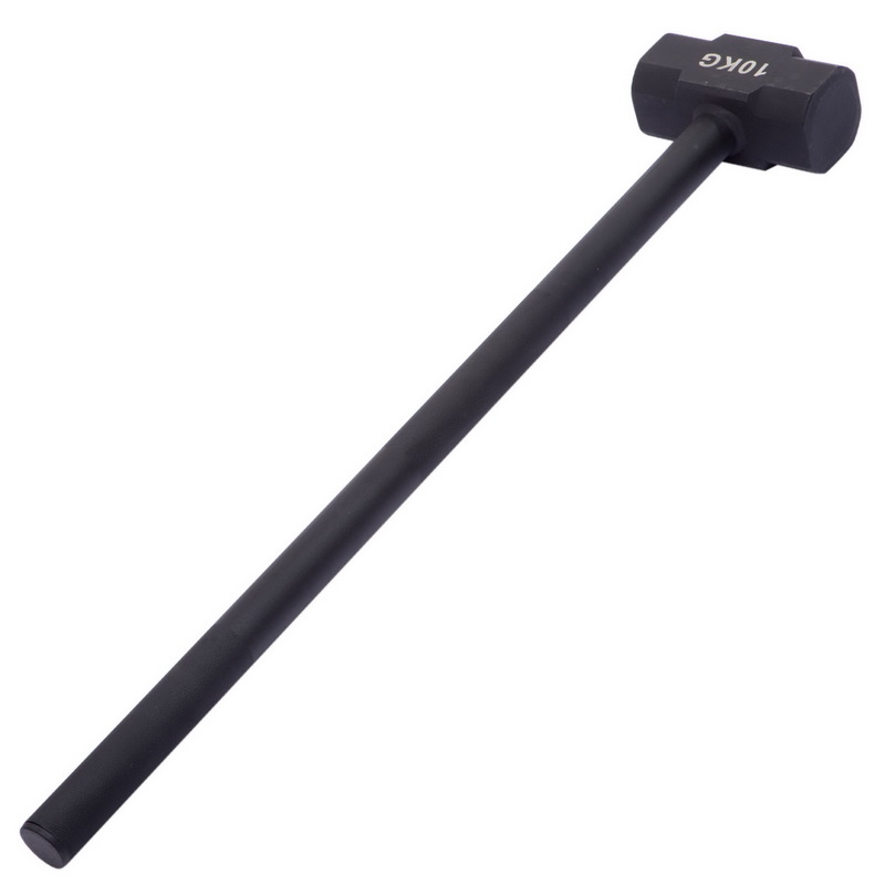 Кувалда сталевий молот для кросфіту GYM HAMMER Zelart TA-0924-10 10кг чорний