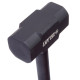 Кувалда сталевий молот для кросфіту GYM HAMMER Zelart TA-0924-10 10кг чорний