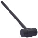 Кувалда сталевий молот для кросфіту GYM HAMMER Zelart TA-0924-9 9кг чорний