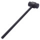 Кувалда сталевий молот для кросфіту GYM HAMMER Zelart TA-0924-9 9кг чорний