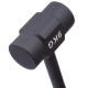 Кувалда сталевий молот для кросфіту GYM HAMMER Zelart TA-0924-9 9кг чорний