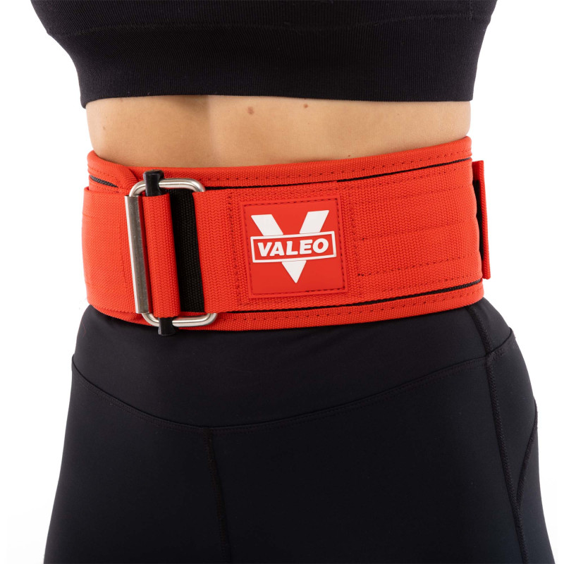 Пояс атлетичний текстильний VALEO TA-1148 спинка-10,5см розмір-S-L кольору в асортименті