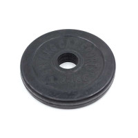 Млинці диски гумові SHUANG CAI SPORTS TA-1441-1_25S 30мм 1,25 кг чорний