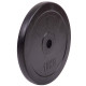 Млинці диски гумові SHUANG CAI SPORTS TA-1445-10S 30мм 10кг чорний