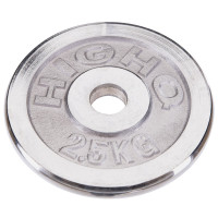 Млинці диски хромовані HIGHQ SPORT TA-1451-2_5S 30мм 2,5кг хром
