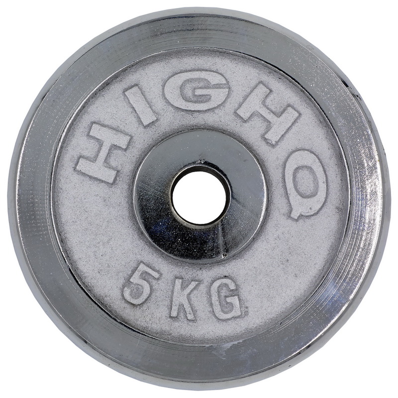 Млинці диски хромовані HIGHQ SPORT TA-1452-5S 30мм 5кг хром